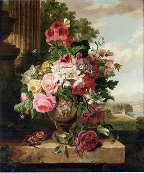 unknow artist Floral, beautiful classical still life of flowers.137 Norge oil painting art